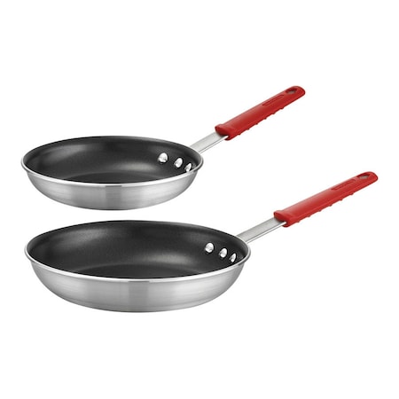 Tramontina Tramontina Aluminum Fry Pan 8 & 10 in. Silver, PK2 80114/581